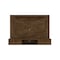 Manhattan Comfort Liberty 70.86 Floating Entertainment Center, Rustic Brown 235BMC9 - alternate 1